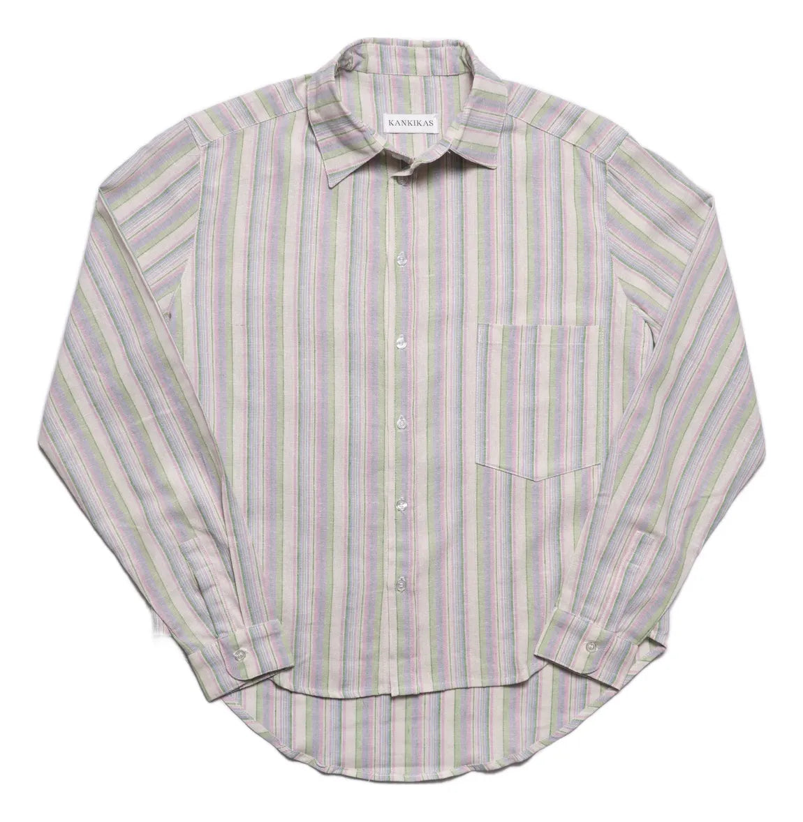 Camisa Lino Vincent Rayas